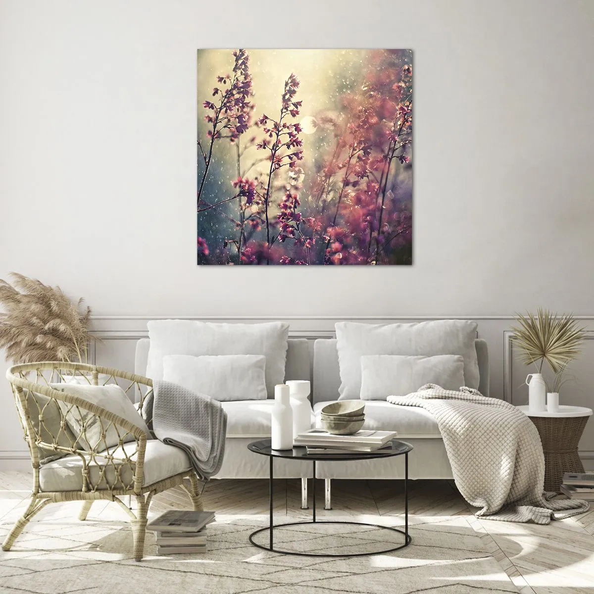 Impression sur verre - Image sur verre - Jardin secret - 70x70 cm