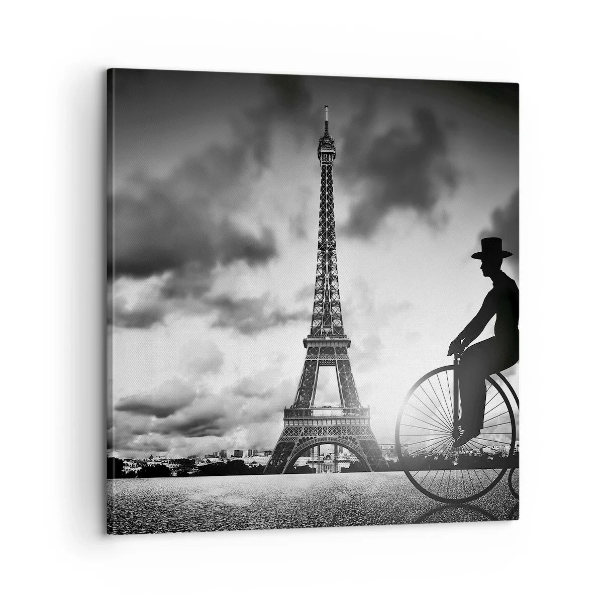 Impression sur toile - Image sur toile - Nostalgie de la Belle Epoque - 60x60 cm