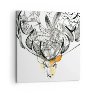 Impression sur toile - Image sur toile - Corne d'abondance - 50x50 cm