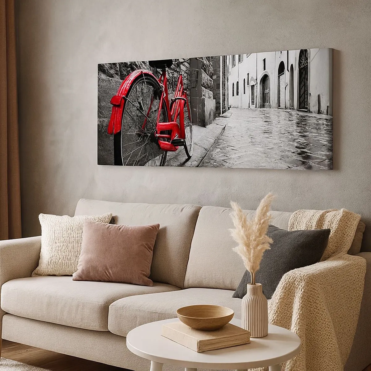 Impression sur toile - Image sur toile - La vraie beauté ne vieillit pas - 100x40 cm