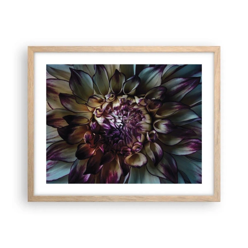 Affiche dans un chêne clair - Poster - L'apogée de la jeunesse - 50x40 cm