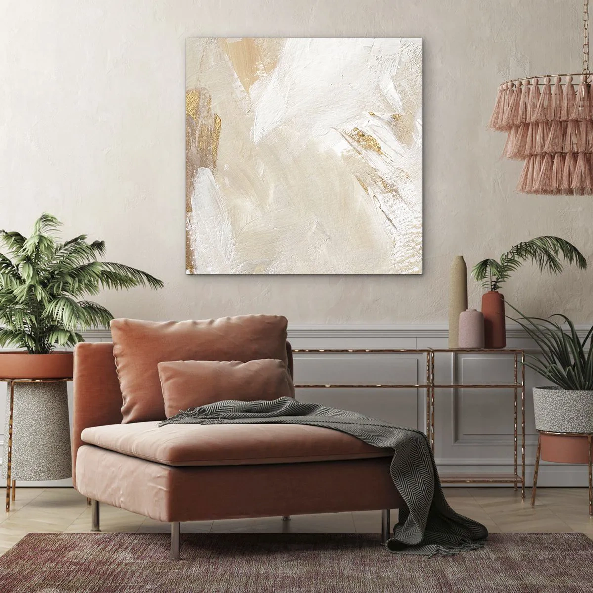 Impression sur toile - Image sur toile - Composition pastel - 50x50 cm