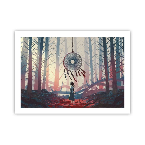 Affiche - Poster - Rituel secret du bonheur - 70x50 cm