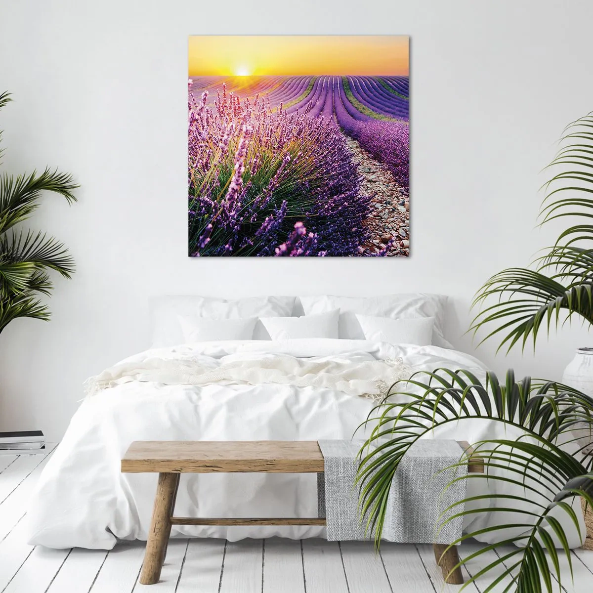 Impression sur toile - Image sur toile - Tige parfumée - 70x70 cm