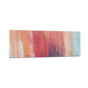 Impression sur verre - Image sur verre - Ecoulement de l'arc-en ciel - 90x30 cm