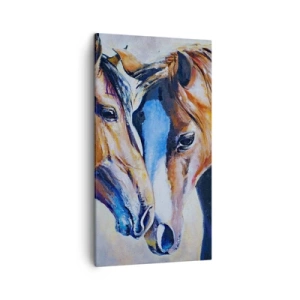 Impression sur toile - Image sur toile - Est-ce de l'amitié ? Ou de l'amour ? - 45x80 cm