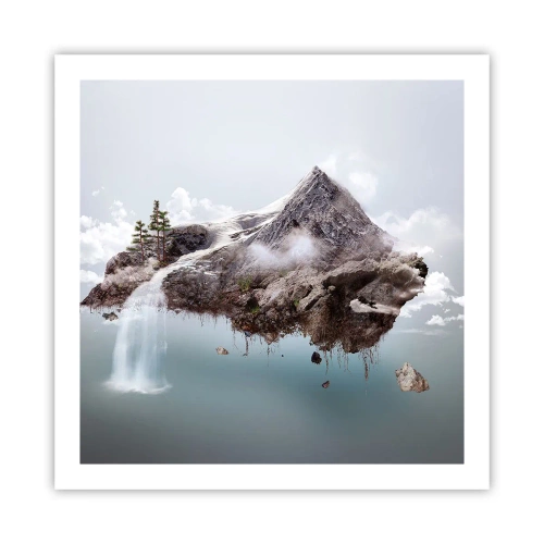 Affiche - Poster - L'oeil du surréaliste - 60x60 cm