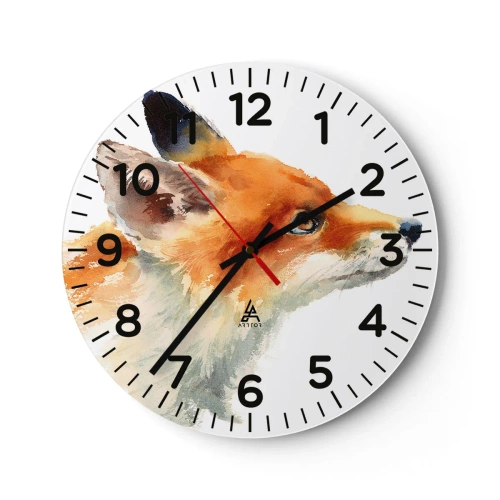 Horloge murale - Pendule murale - Vous ne pouvez jamais être trop prudent - 30x30 cm