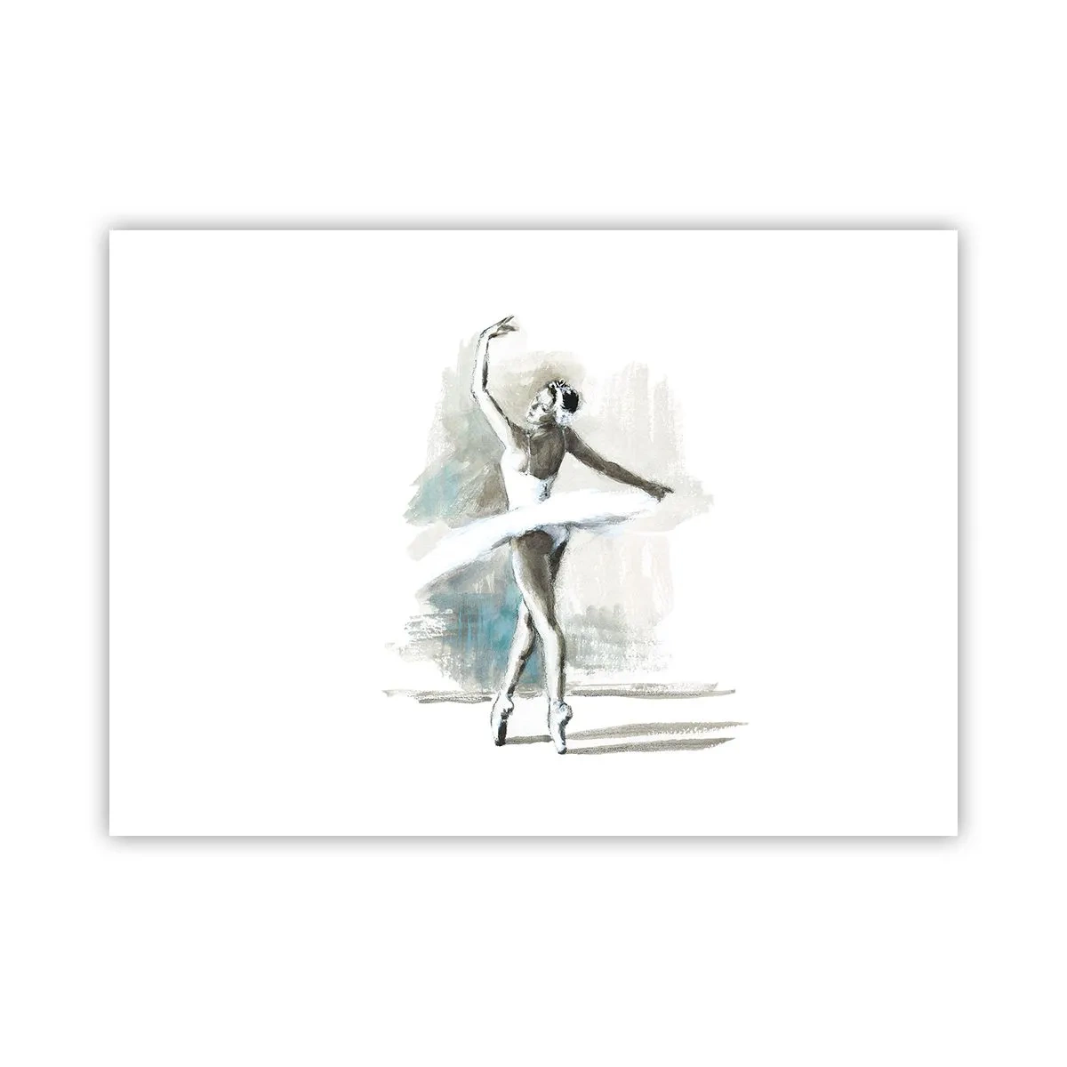 Affiche - Poster - Enchantement du cygne - 70x50 cm