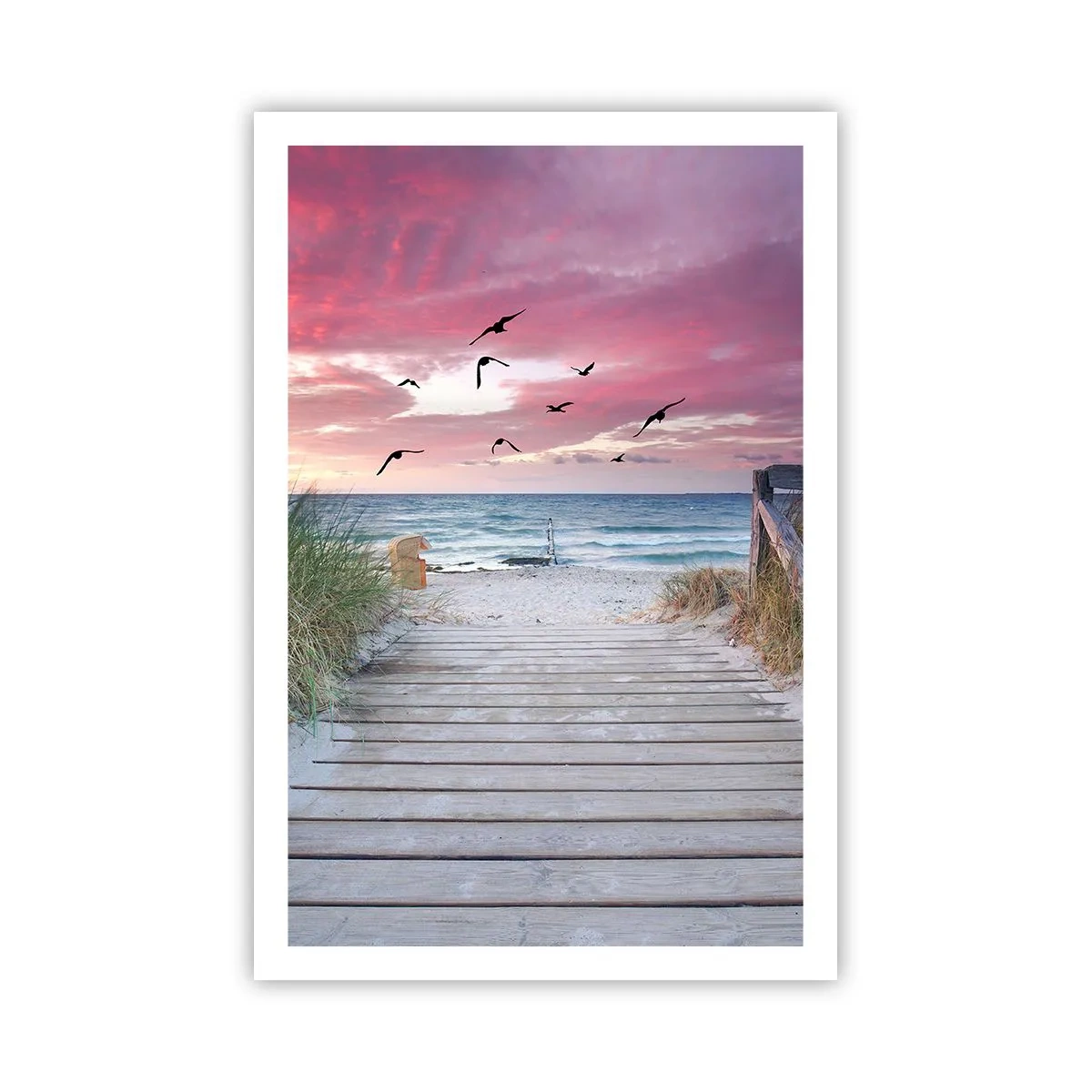 Affiche - Poster - Impression de la Baltique - 61x91 cm