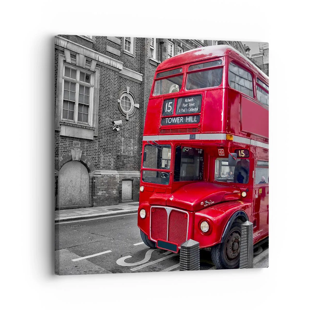 Impression sur toile - Image sur toile - Toujours la même chose - 30x30 cm