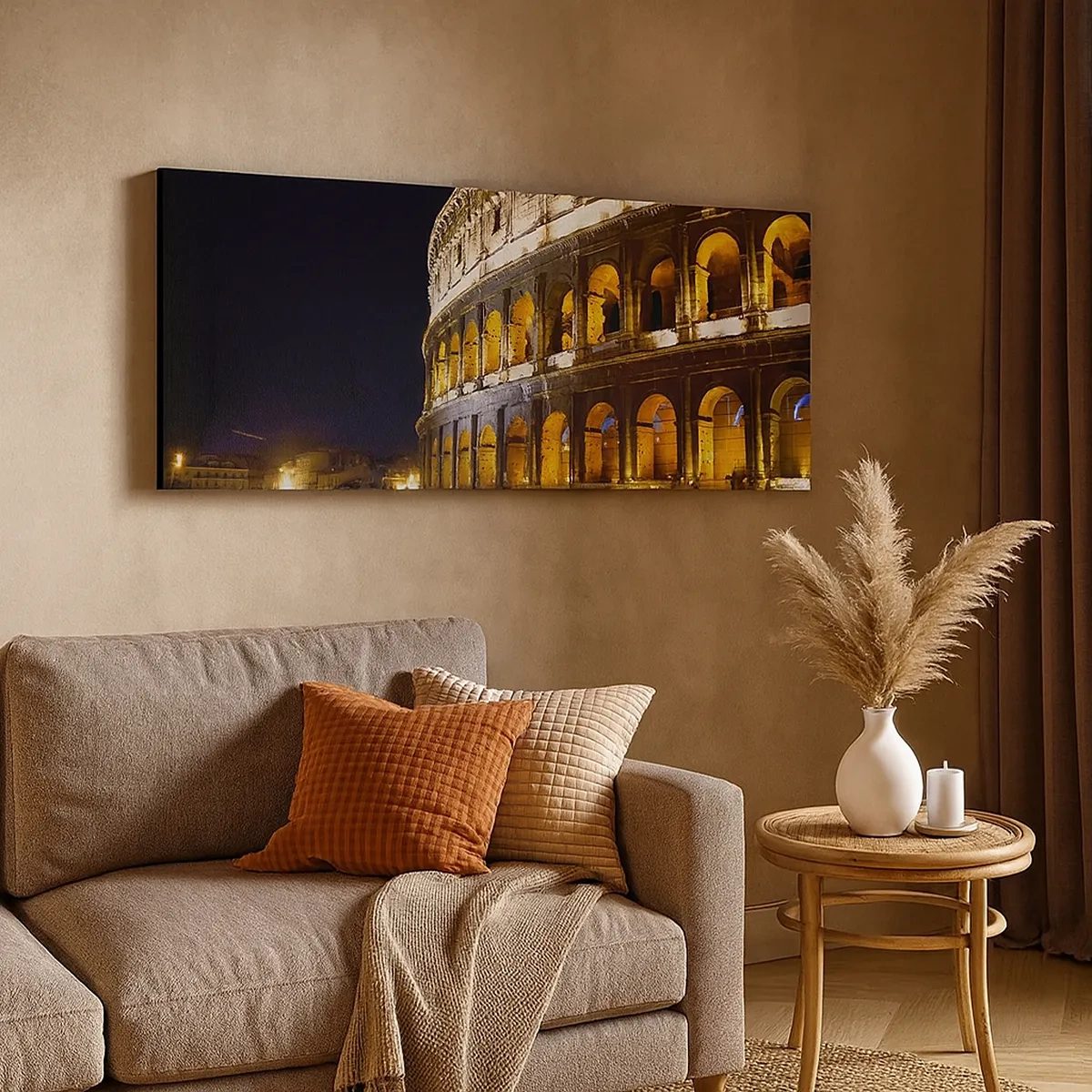 Impression sur toile - Image sur toile - Il est temps de commencer les Jeux - 30x30 cm