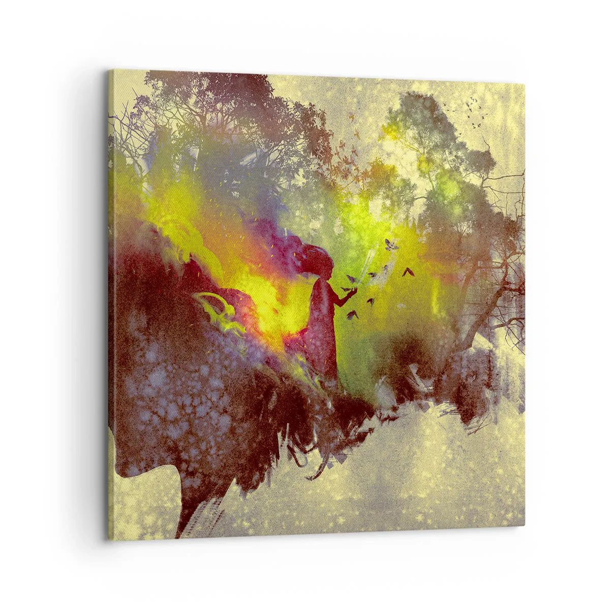 Impression sur toile - Image sur toile - Mère Nature - 60x60 cm