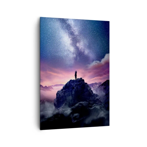 Impression sur toile - Image sur toile - Et il a ressenti la vie - 70x100 cm