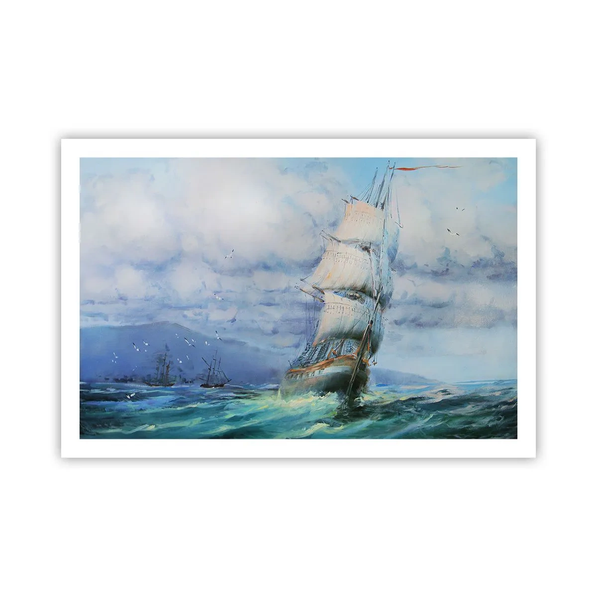 Affiche - Poster - Vents favorables - 91x61 cm