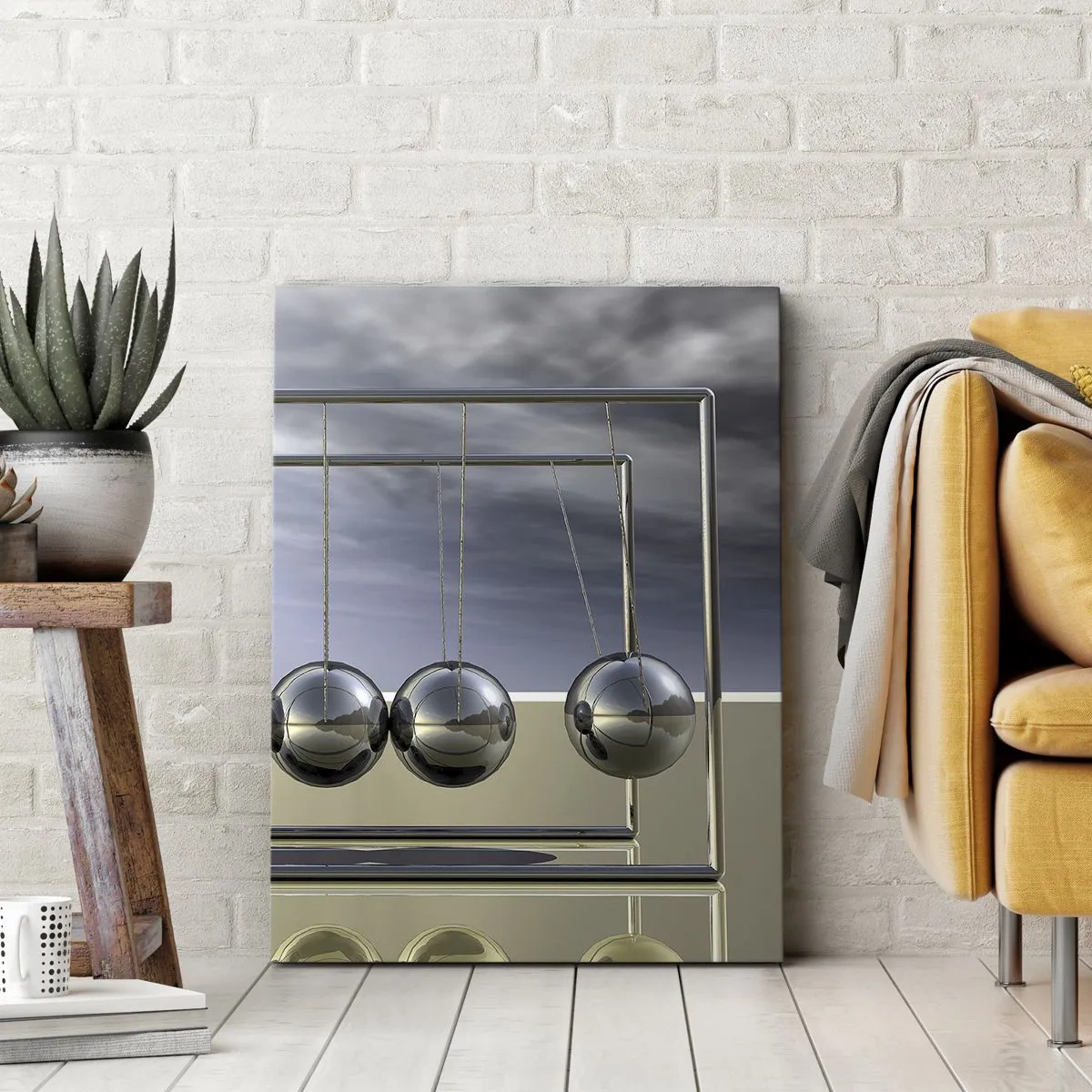 Impression sur toile - Image sur toile - Énergie du monde - 45x80 cm