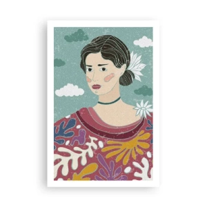 Affiche - Poster - Avec de la mélancolie dans les yeux - 61x91 cm