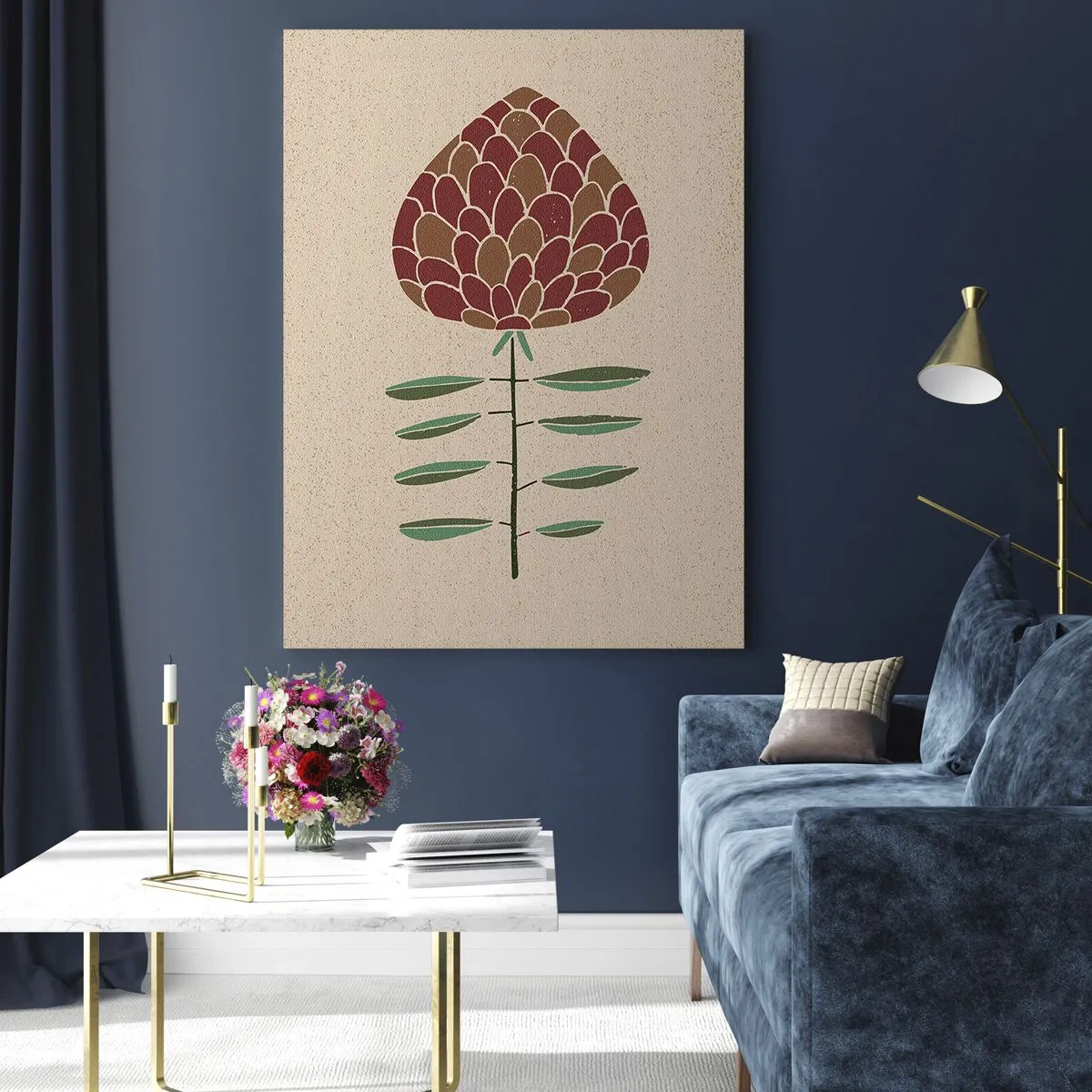 Impression sur verre - Image sur verre - Quelle grosse affaire - 70x100 cm