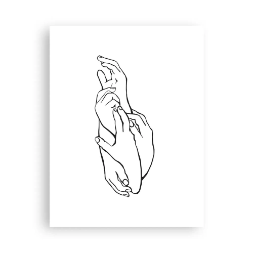Affiche - Poster - Bon contact - 30x40 cm