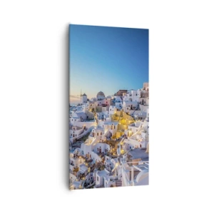 Impression sur toile - Image sur toile - L'essence de la grecque - 65x120 cm