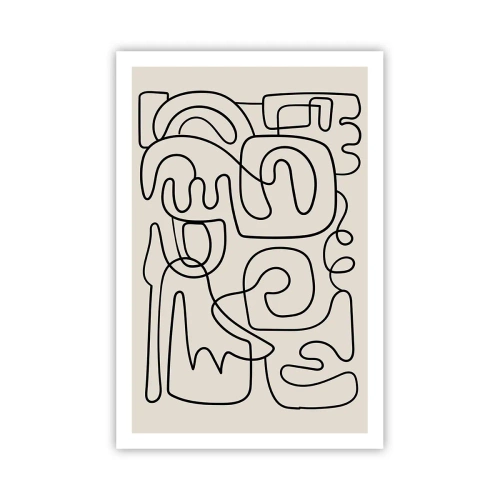 Affiche - Poster - Suivez les indices - 61x91 cm