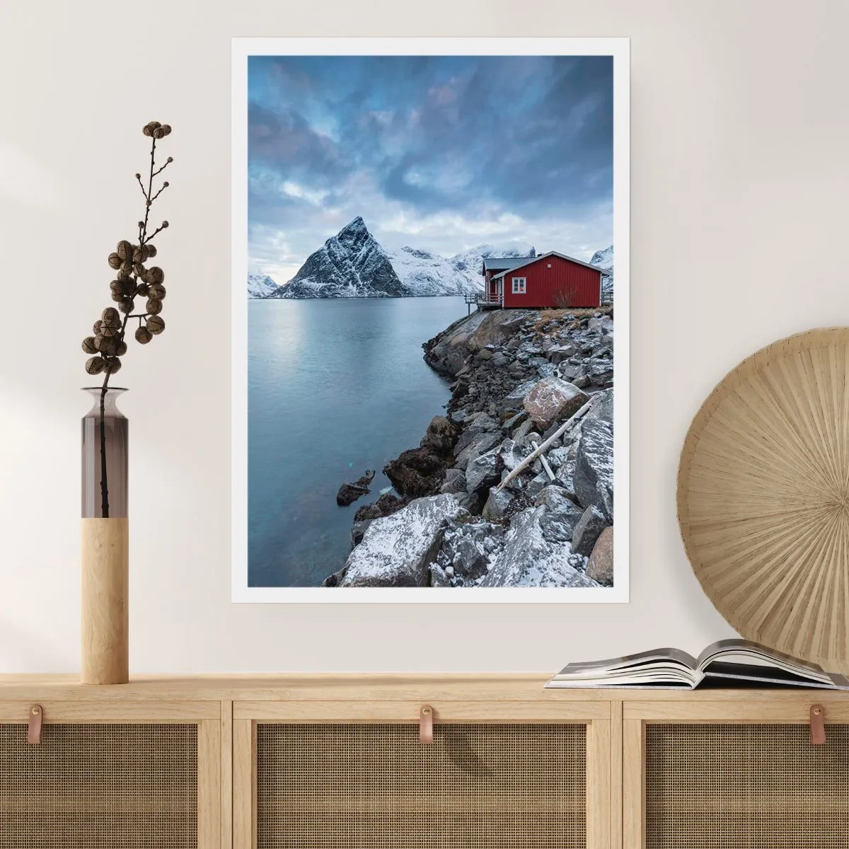 Affiche - Poster - Retraite scandinave - 30x40 cm