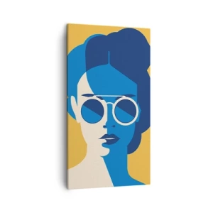 Impression sur toile - Image sur toile - Look de vacances - 45x80 cm