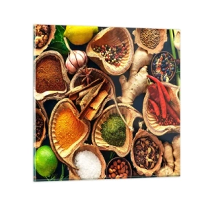 Impression sur verre - Image sur verre - Prends ce que tu veux - 30x30 cm