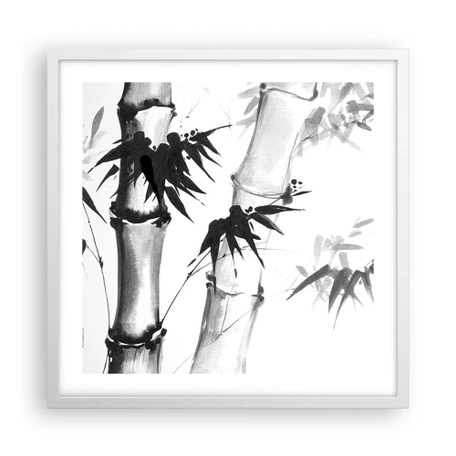 Affiche dans un cadre blanc - Poster - Gros plan sur l'orient - 50x50 cm