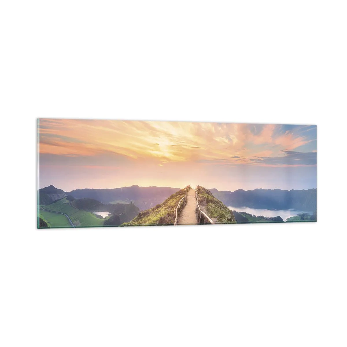 Impression sur verre - Image sur verre - Proche du ciel - 90x30 cm