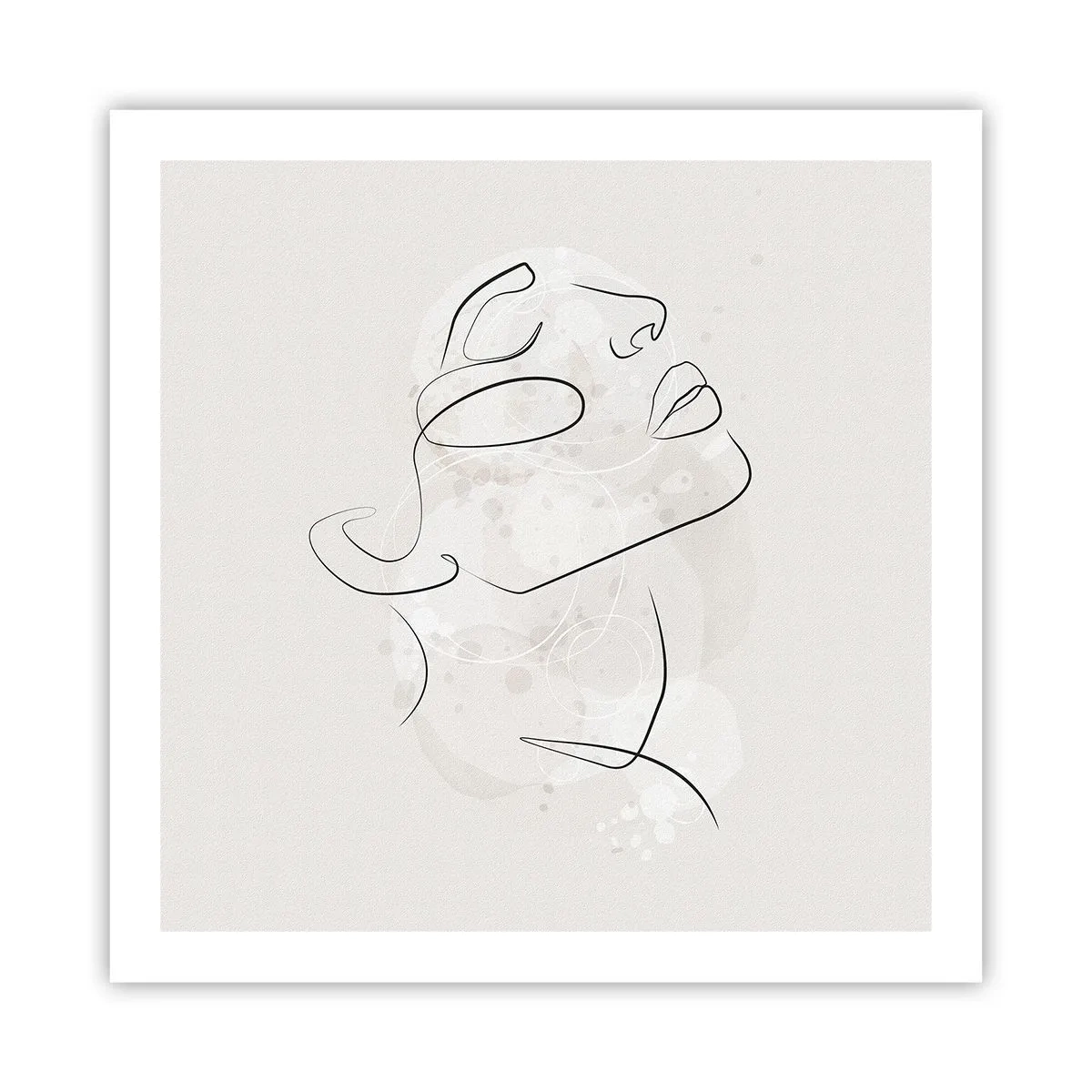 Affiche - Poster - L'esquisse d'un rêve - 60x60 cm
