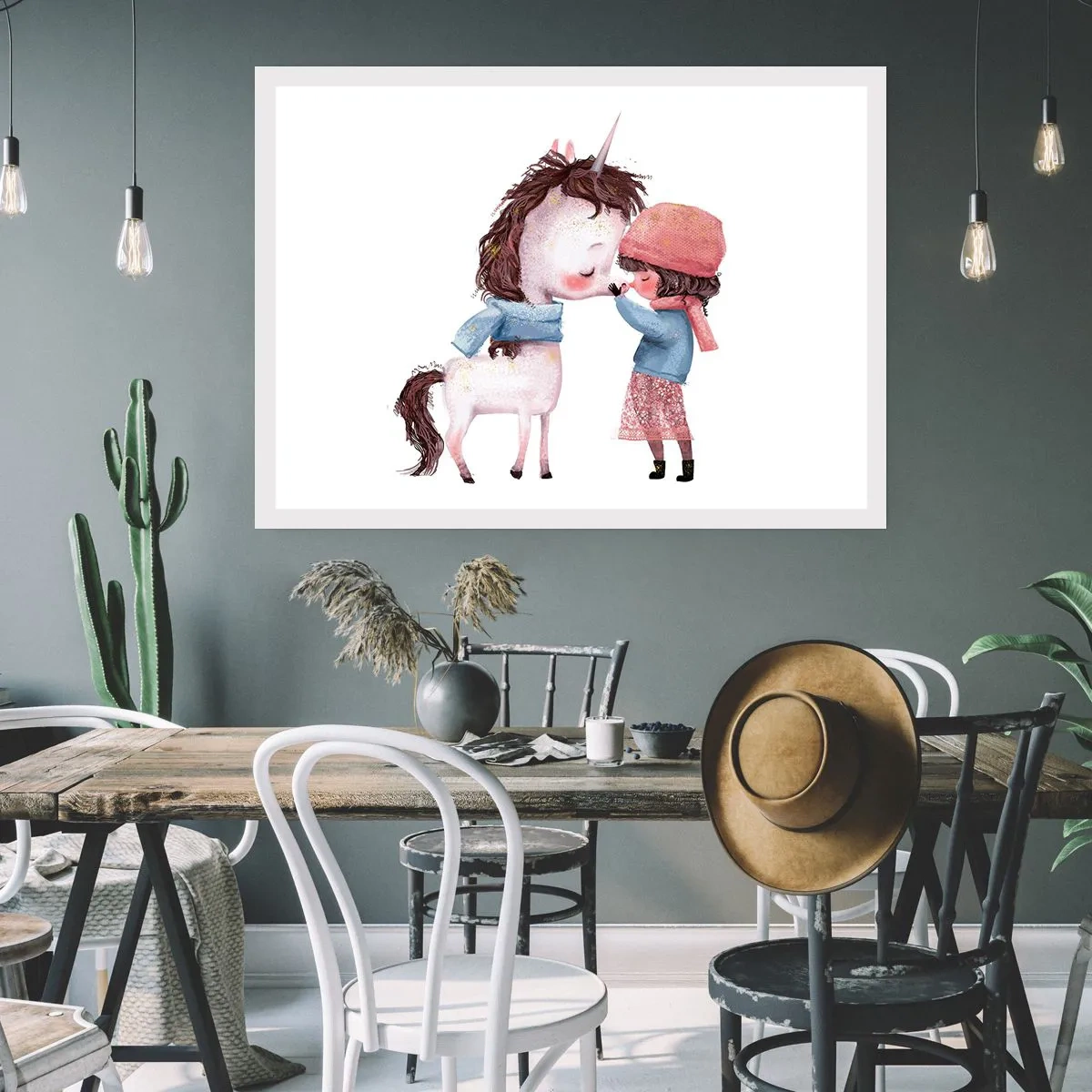 Affiche - Poster - Histoire d'hiver - 50x40 cm