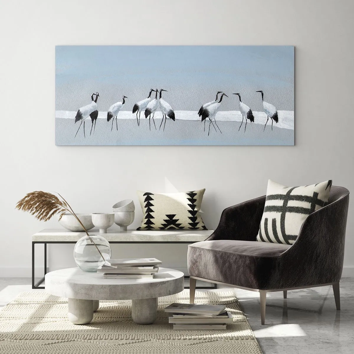 Impression sur verre - Image sur verre - Après une chaude journée - 100x40 cm