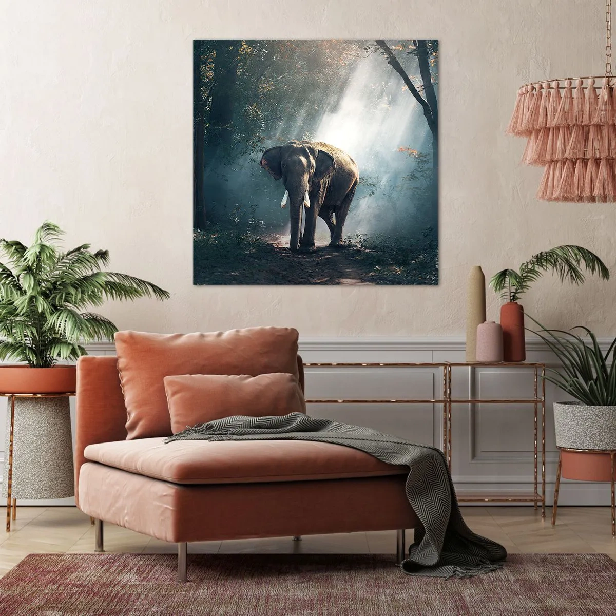 Impression sur toile - Image sur toile - Une balade tranquille - 40x40 cm