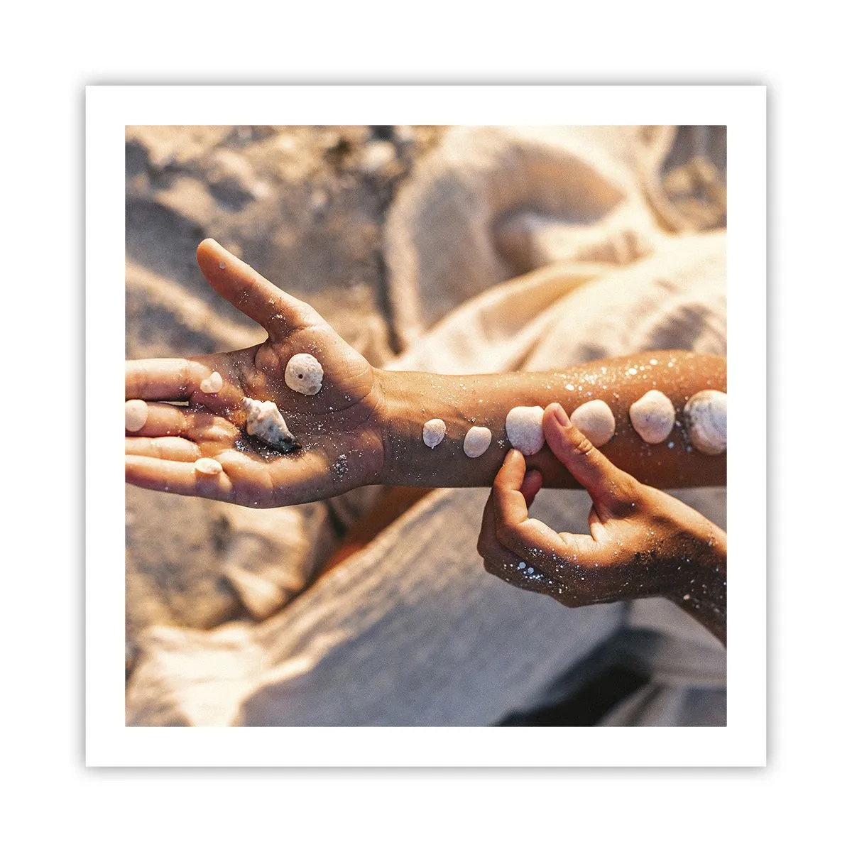 Affiche - Poster - La beauté à portée de main - 60x60 cm