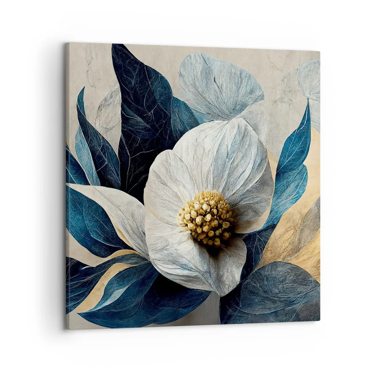 Impression sur toile - Image sur toile - Il a un coeur d'or - 50x50 cm