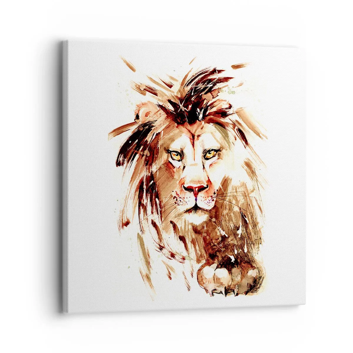Impression sur toile - Image sur toile - Force et dignité - 30x30 cm