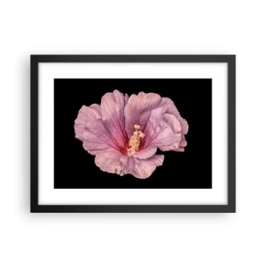 Affiche dans un cadre noir - Poster - Directement au coeur - 40x30 cm