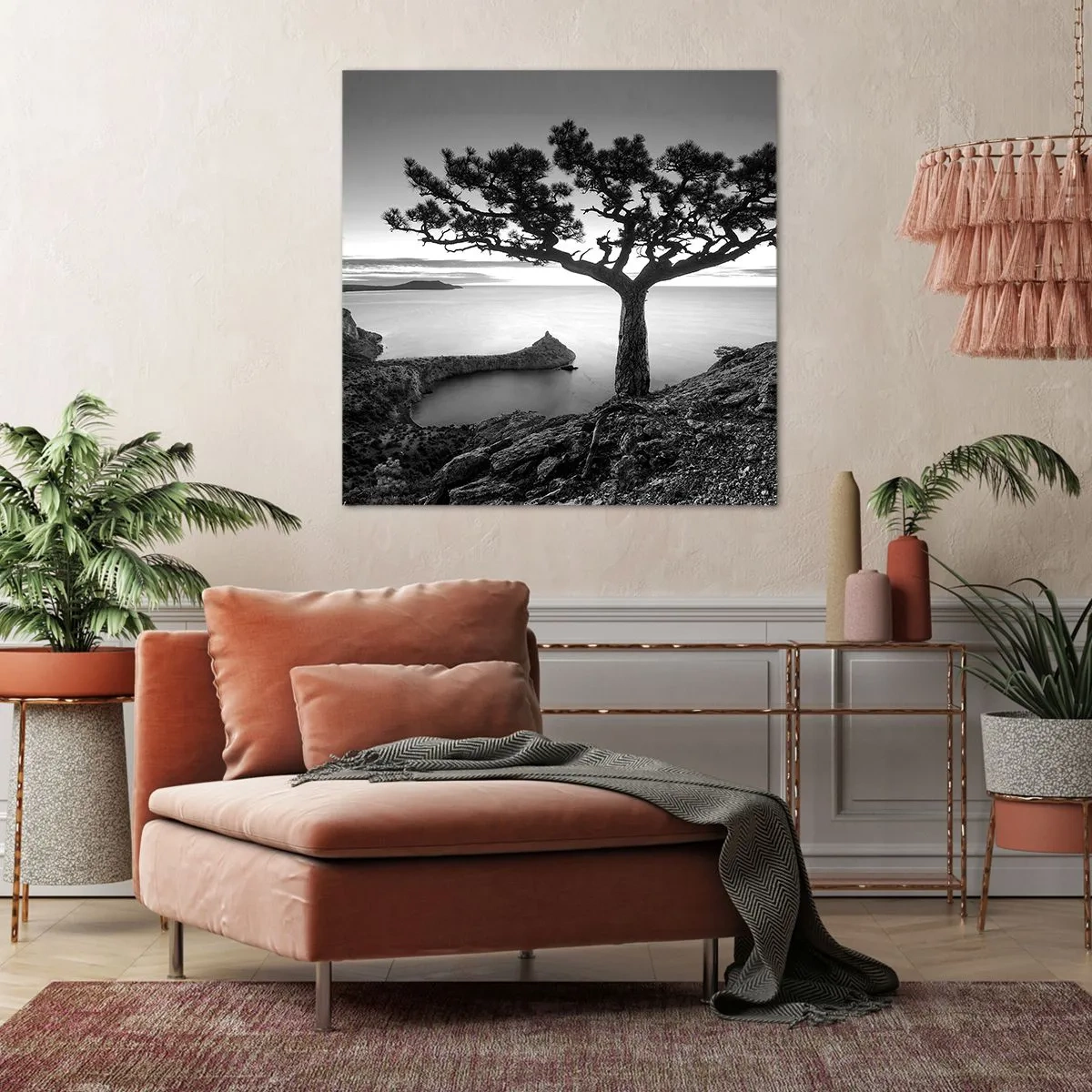 Impression sur toile - Image sur toile - Paix jusqu'à l'horizon - 30x30 cm