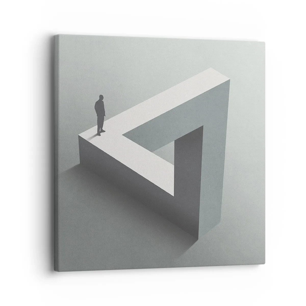 Impression sur toile - Image sur toile - Mais c'est possible - 30x30 cm