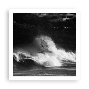 Affiche - Poster - Défi accepté! - 60x60 cm