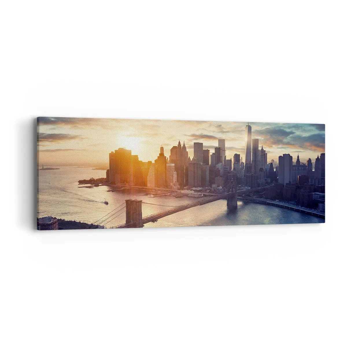 Impression sur toile - Image sur toile - Monument de la culture occidentale - 90x30 cm