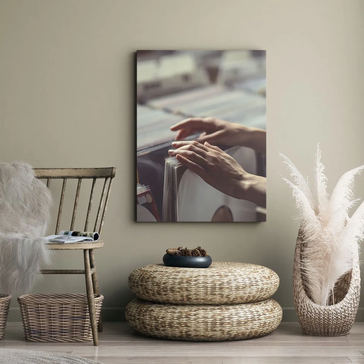 Impression sur toile - Image sur toile - A la recherche d'émotions - 65x120 cm