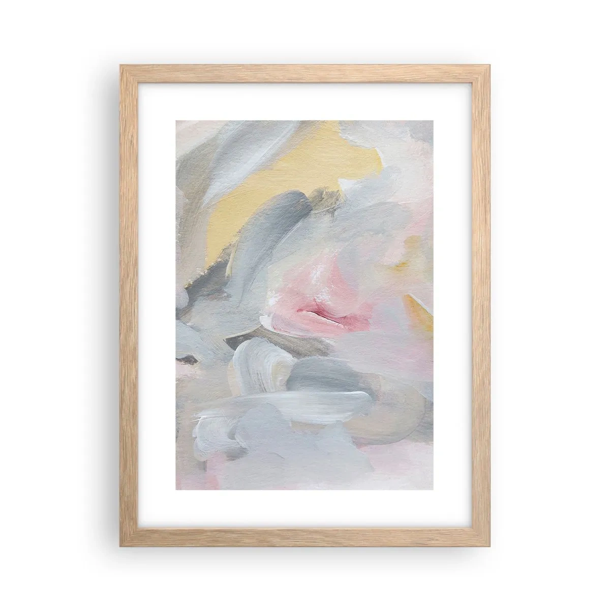 Affiche dans un chêne clair - Poster - Dans un monde pastel - 30x40 cm