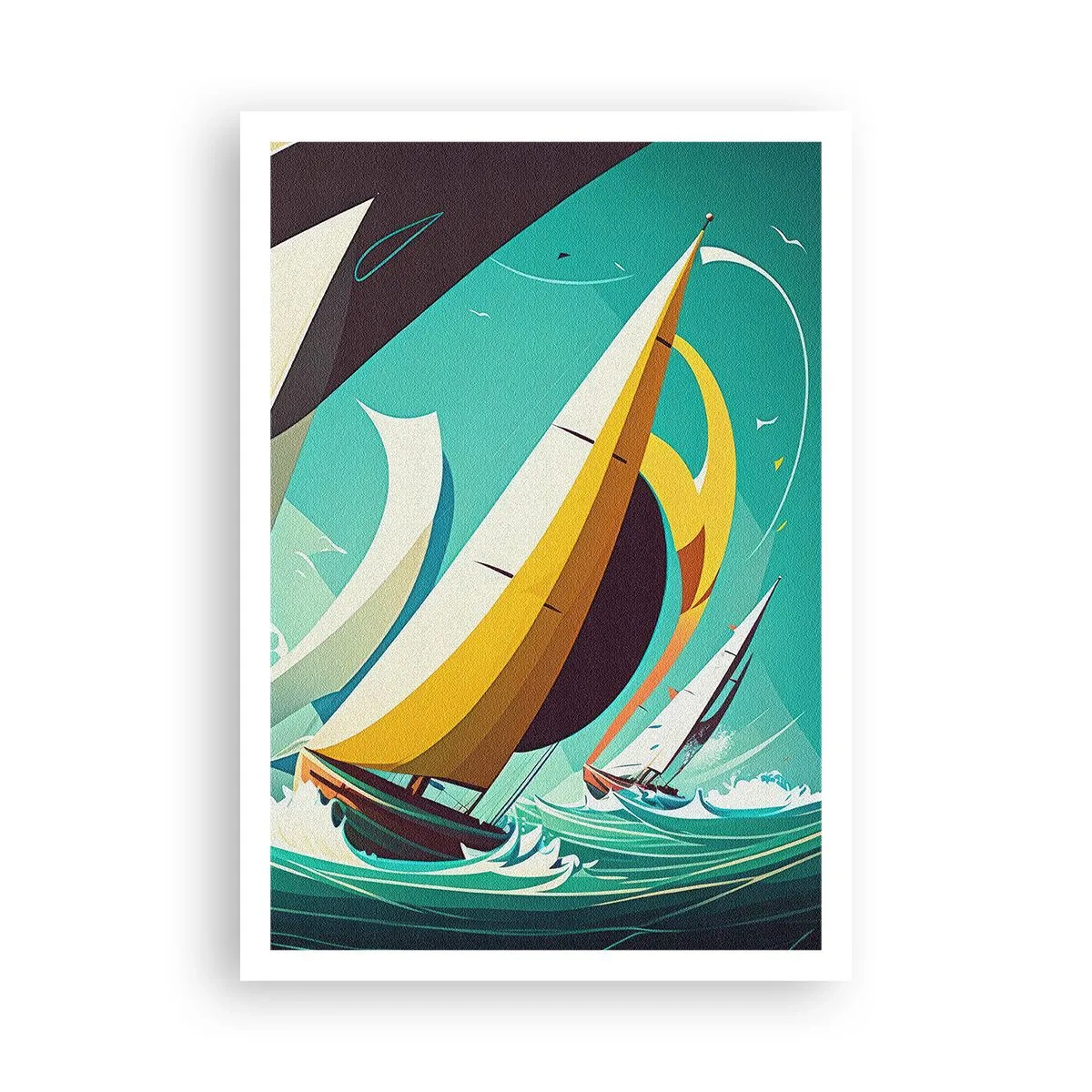 Affiche - Poster - Bonne chance avec les éléments - 70x100 cm