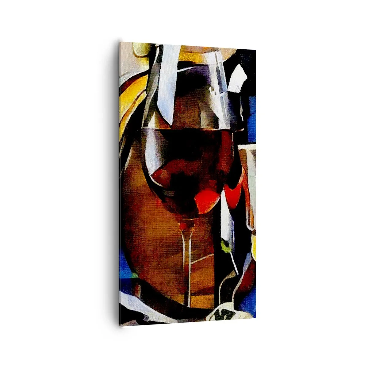 Impression sur toile - Image sur toile - Et le monde prend des couleurs - 65x120 cm