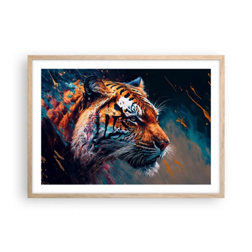 Affiche dans un chêne clair - Poster - Beauté sauvage - 70x50 cm