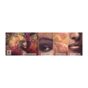 Échantillon De Papier Peint Standard Eco - Je suis ici! - Femme, Visage de femme, Corps - 100x30 cm