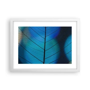 Affiche dans un cadre blanc - Poster - Construction complexe - 40x30 cm