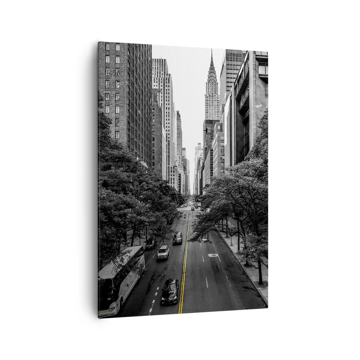 Impression sur toile - Image sur toile - Matin new-yorkais - 70x100 cm